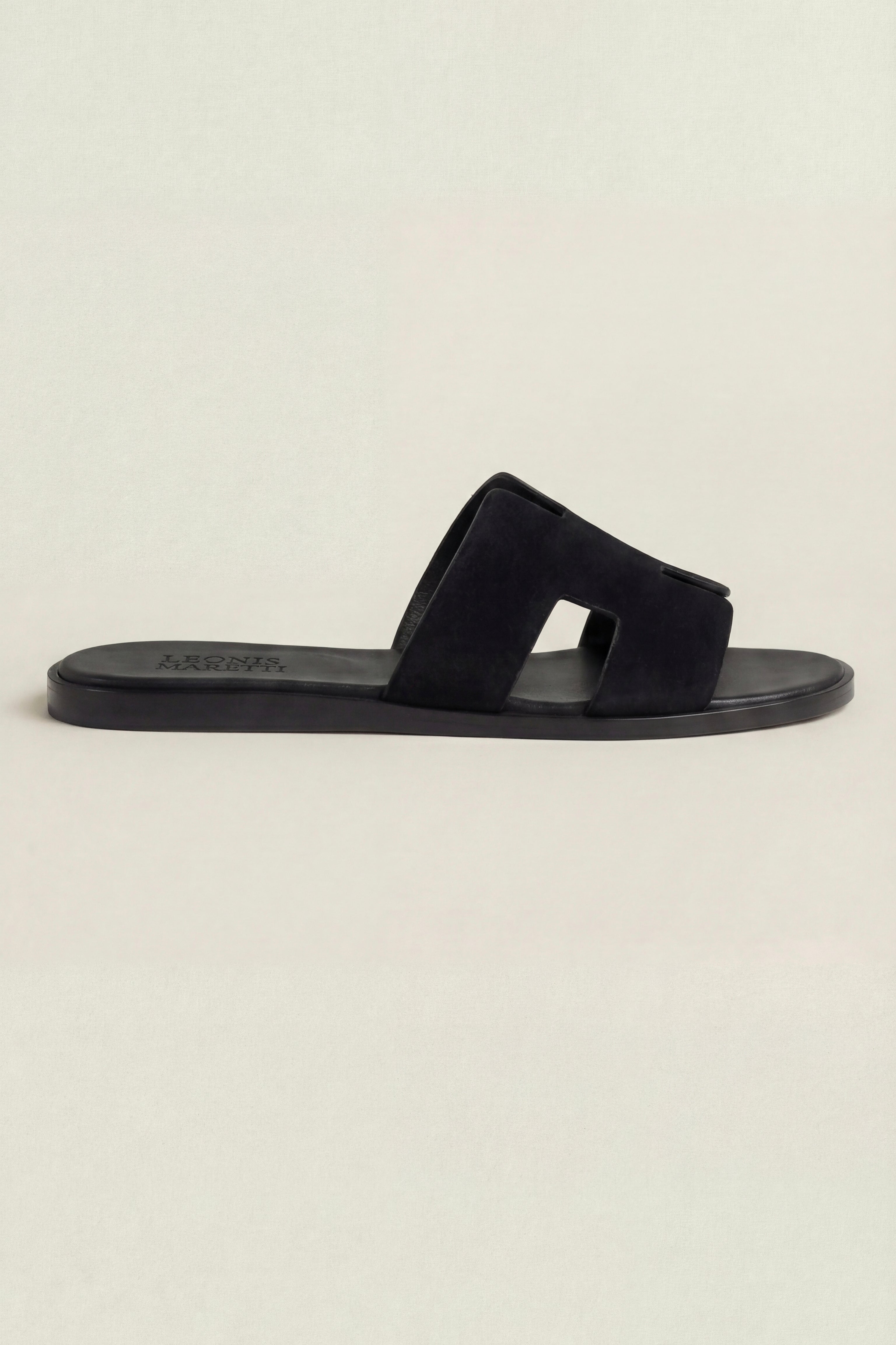Matera Suede Sandal Black
