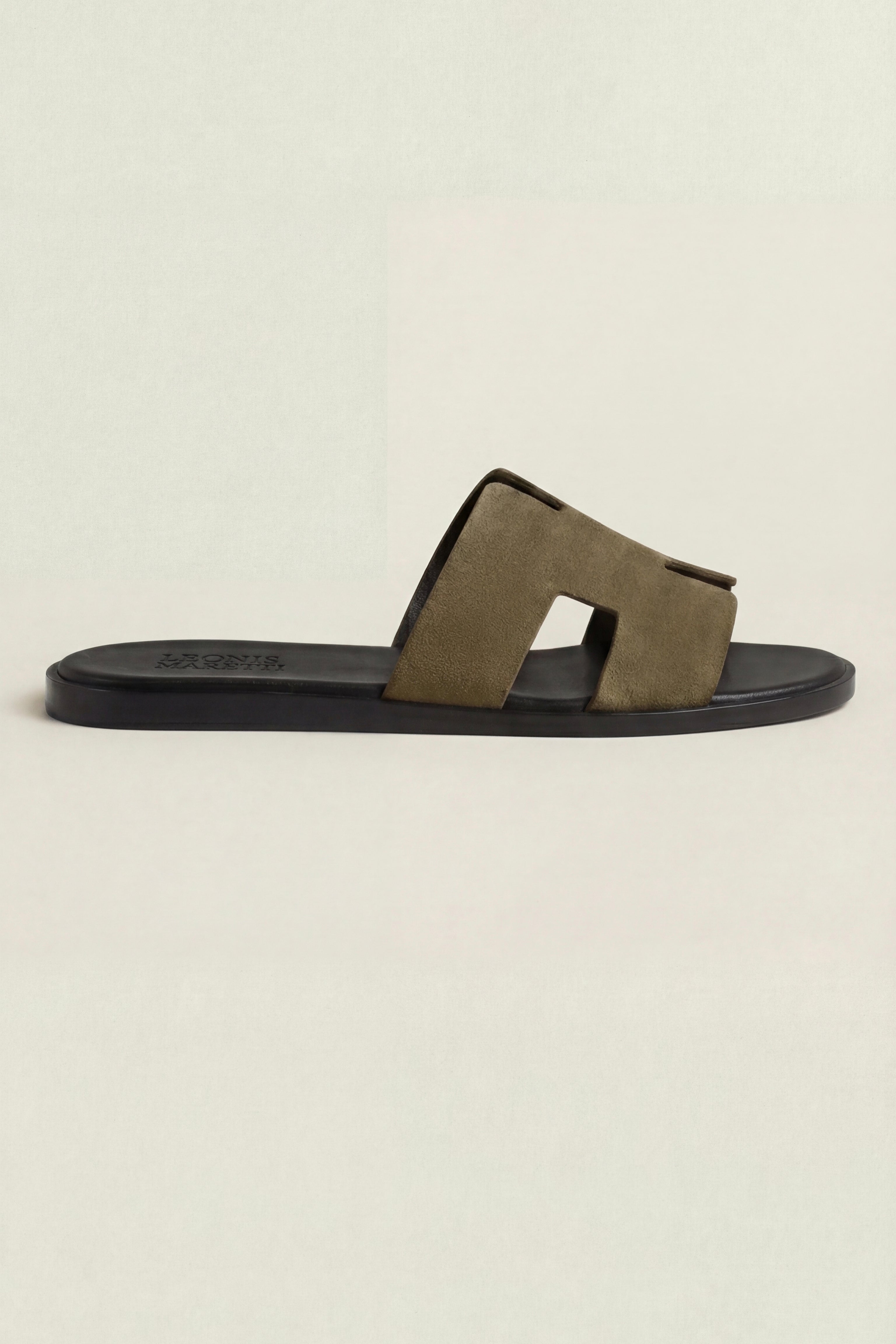 Matera Suede Sandal Olive