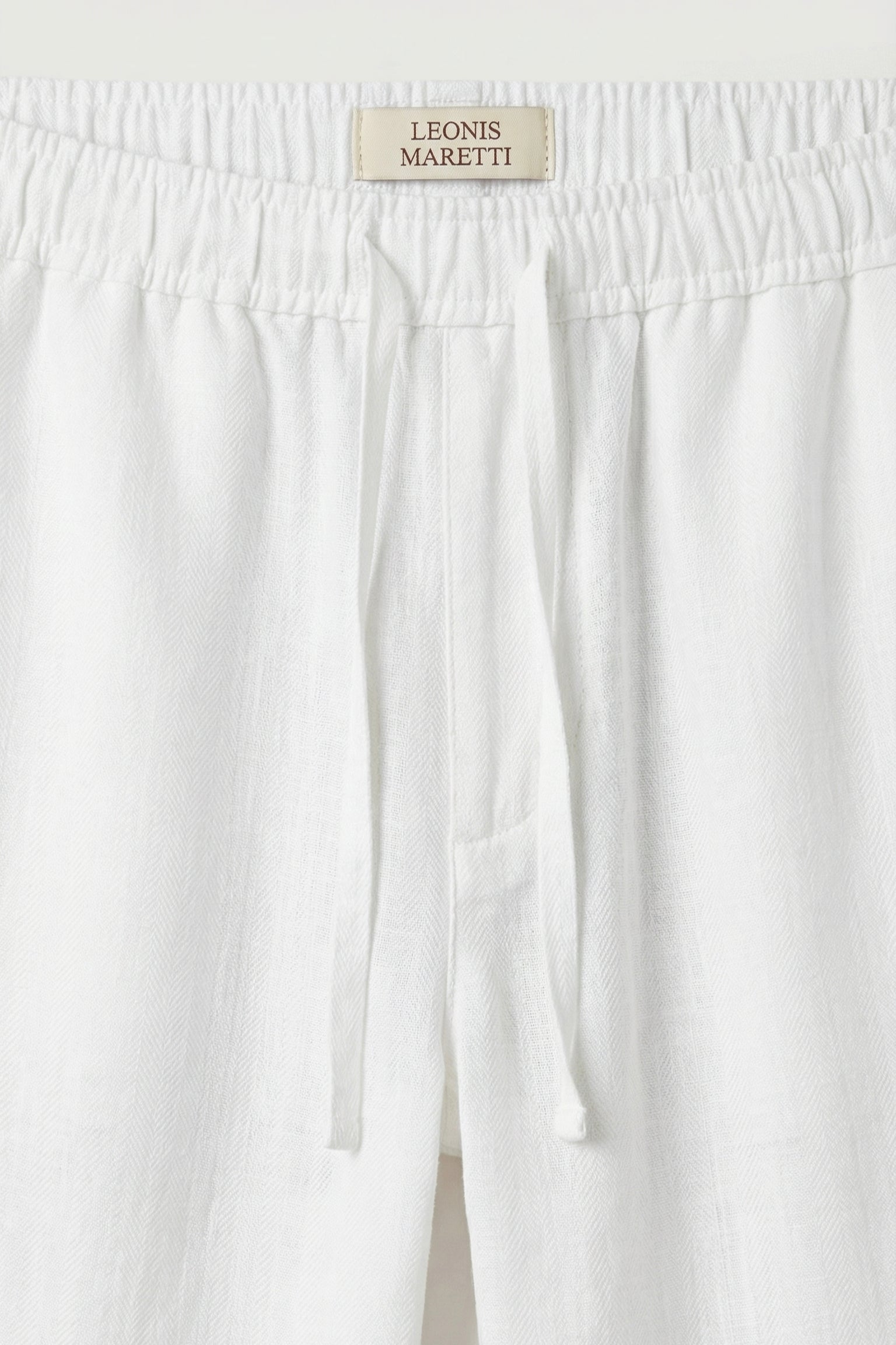 Novara Linen Pantalon White