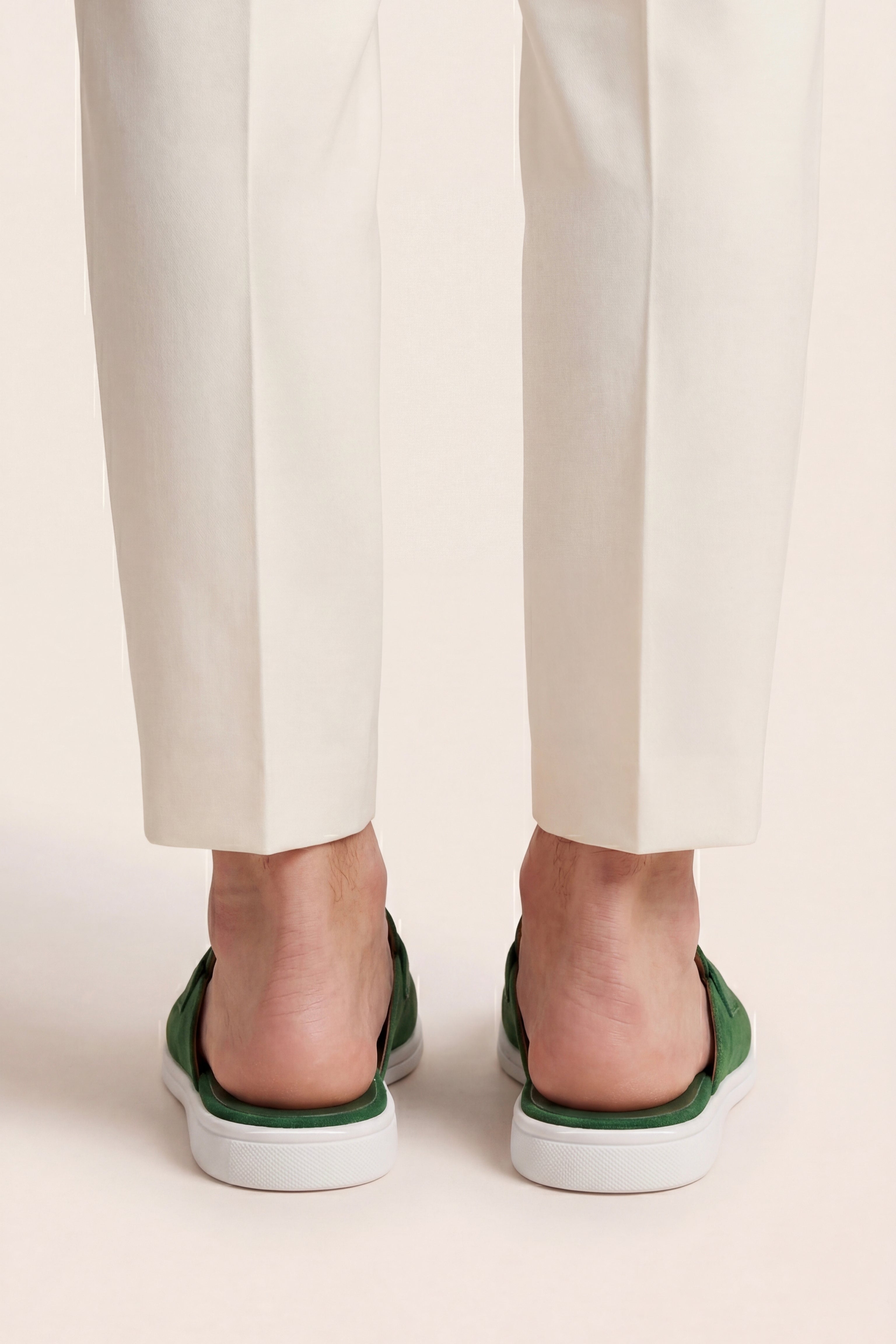 Filandori Buckle Mule Green
