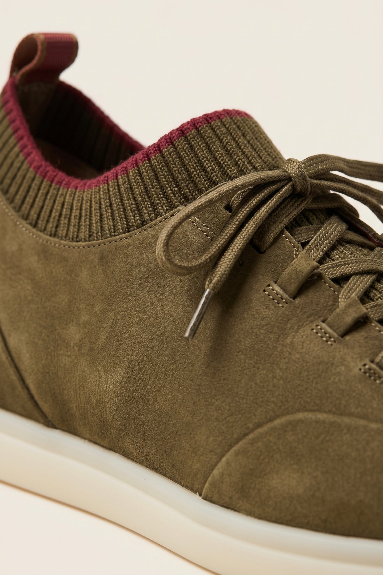 Solano Suede Slip-On Olive