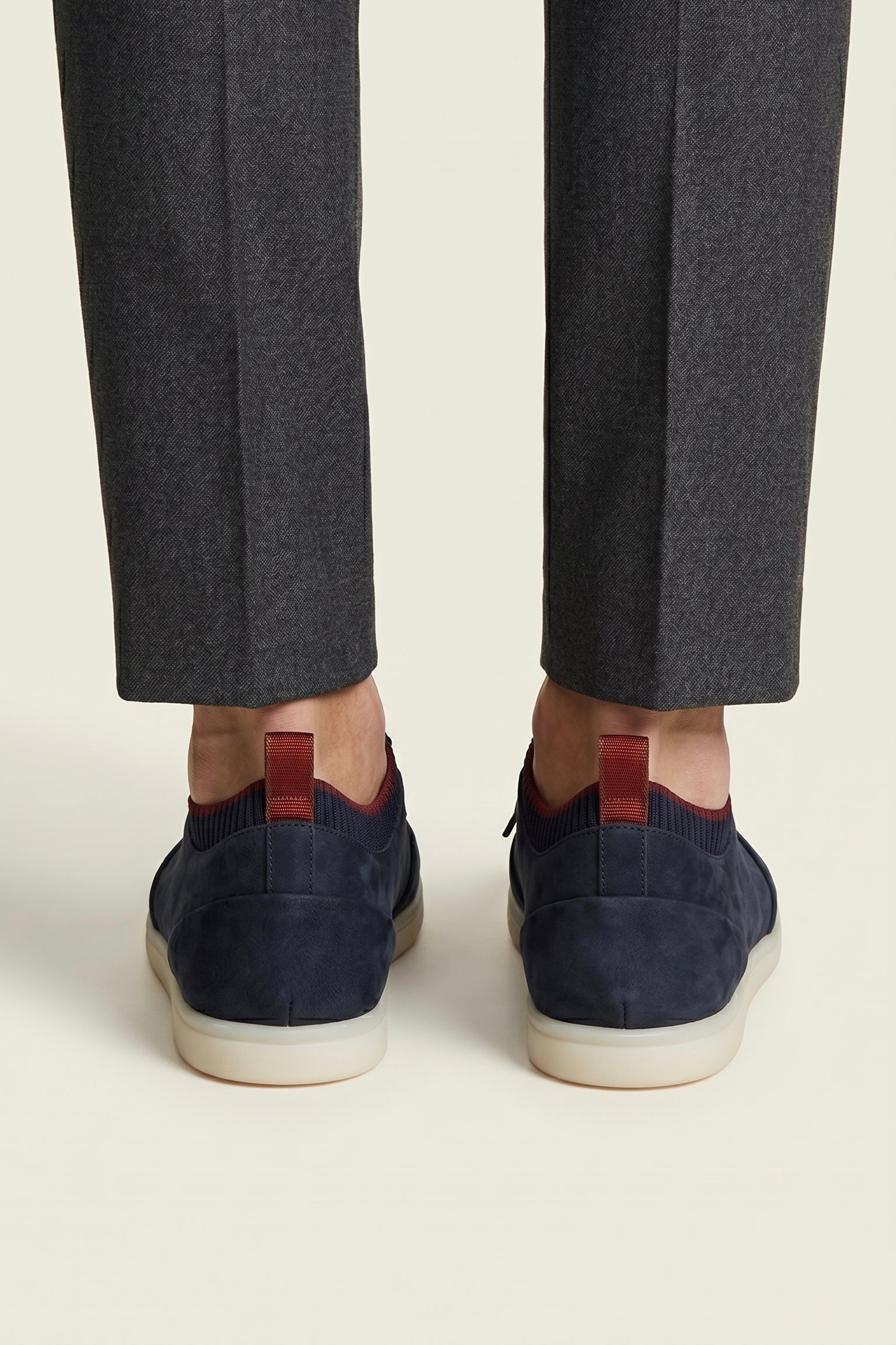 Solano Suede Slip-On Navy