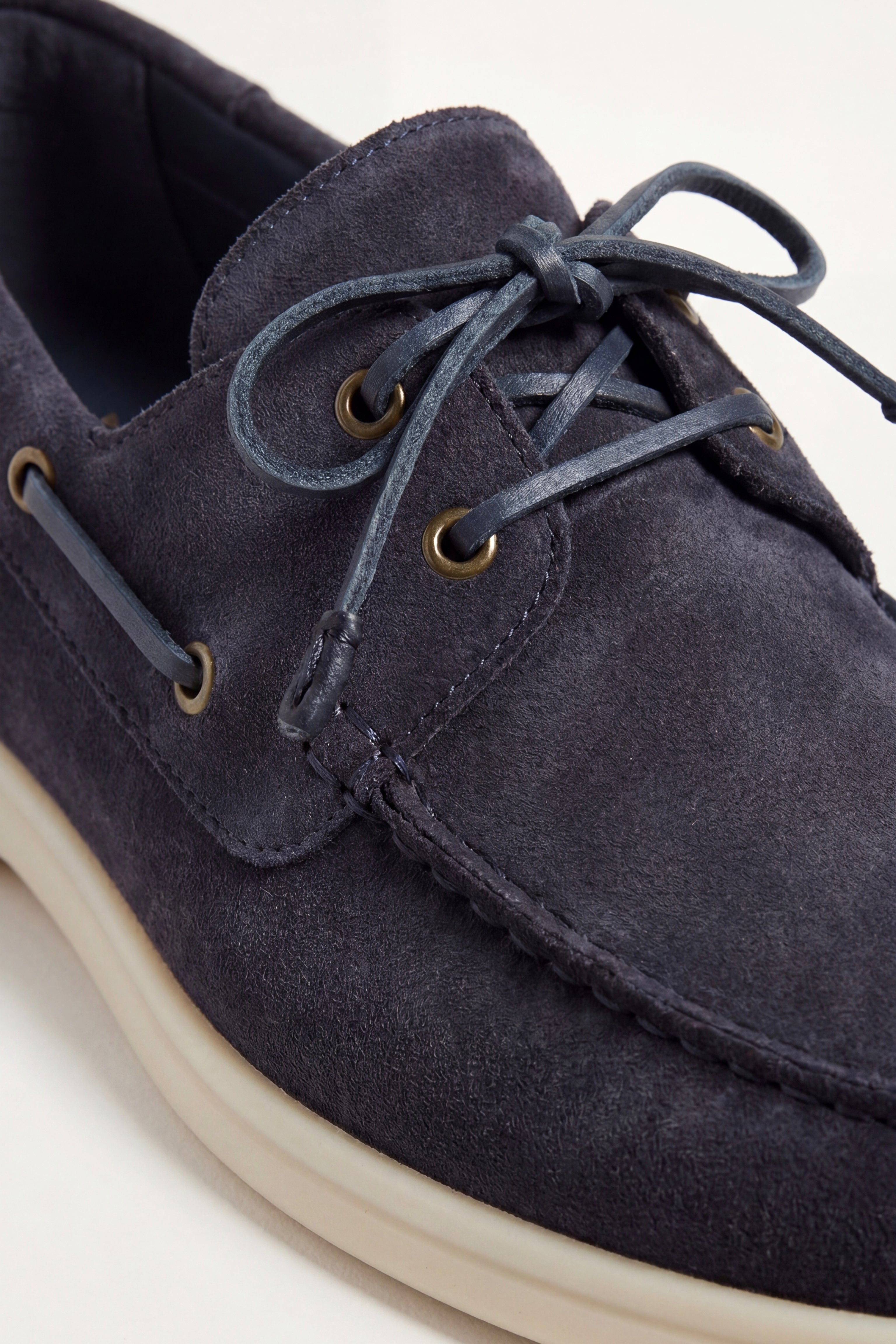Marina Yacht Walk Suede Loafer Navy
