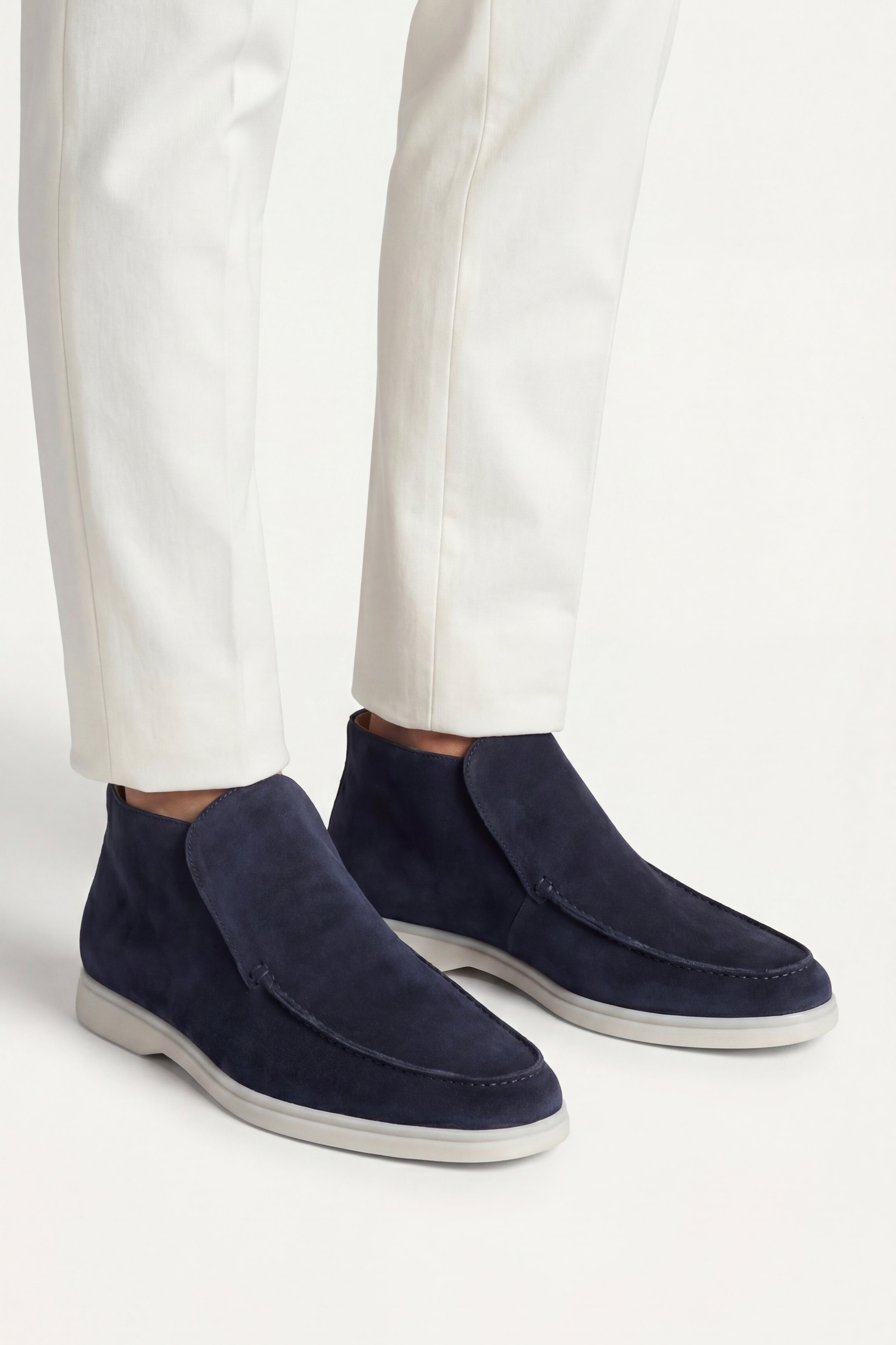 Arzano High Top Loafer Navy