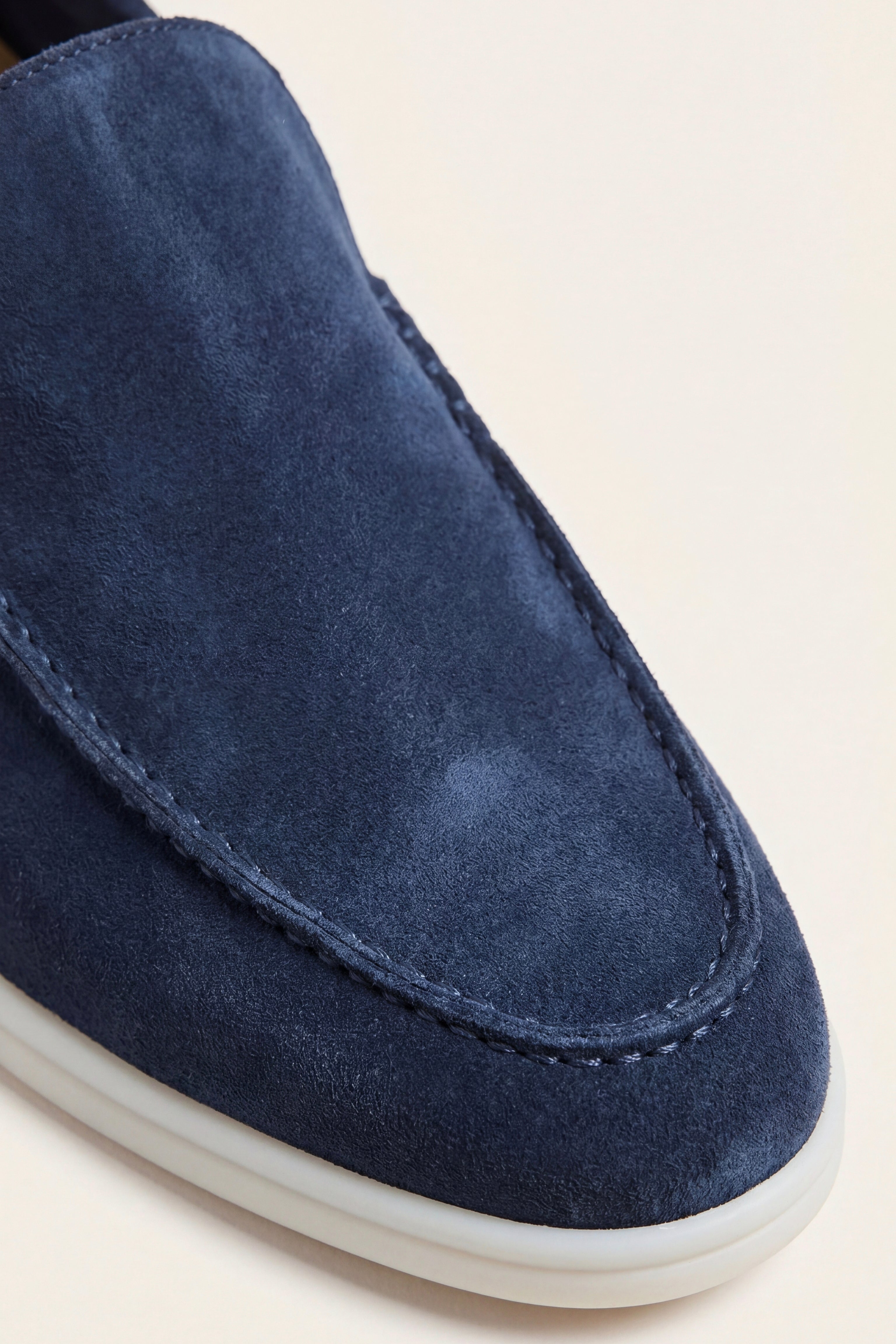 Filandori Suede Loafers Navy