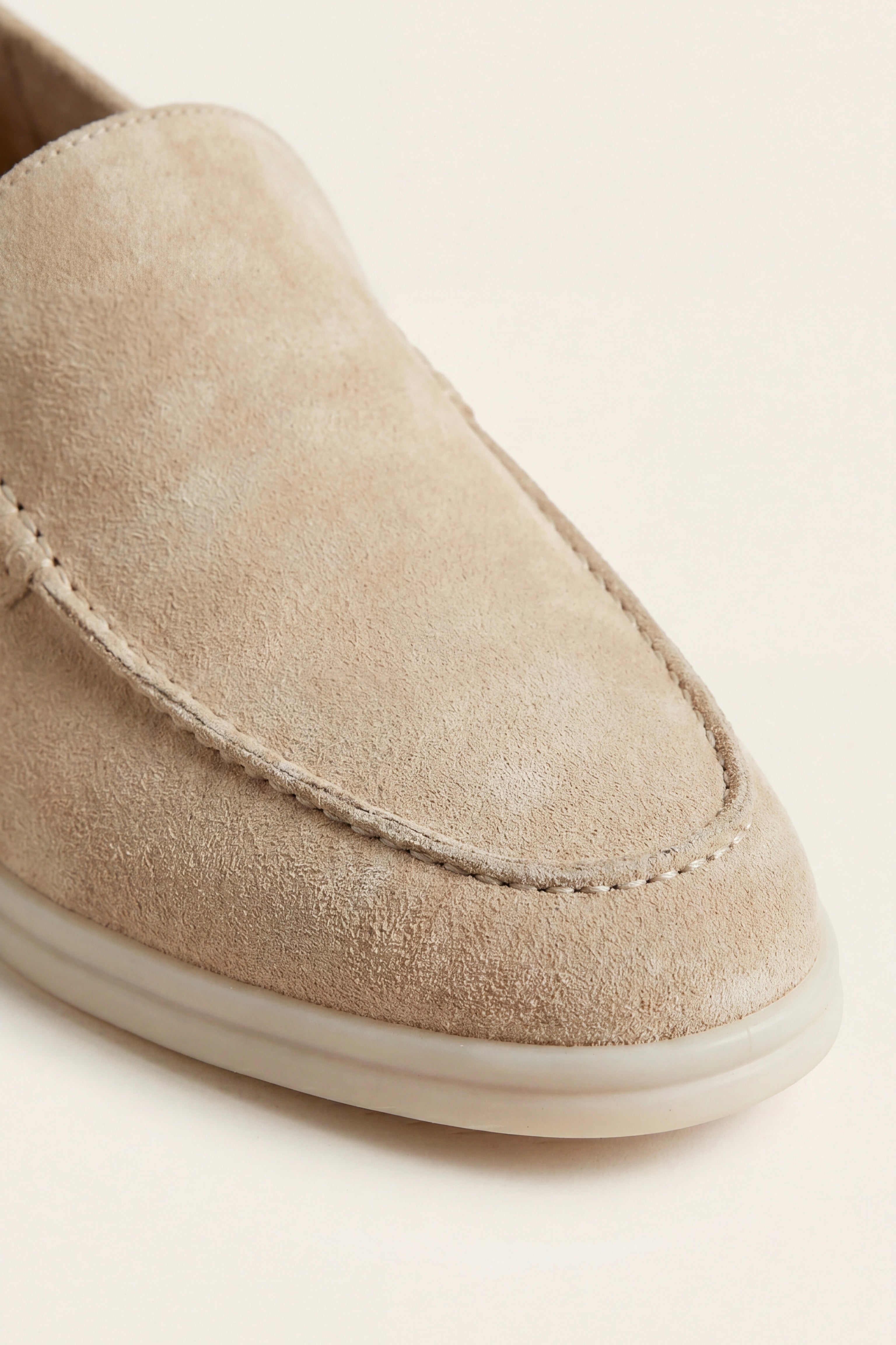 Filandori Suede Loafers Beige