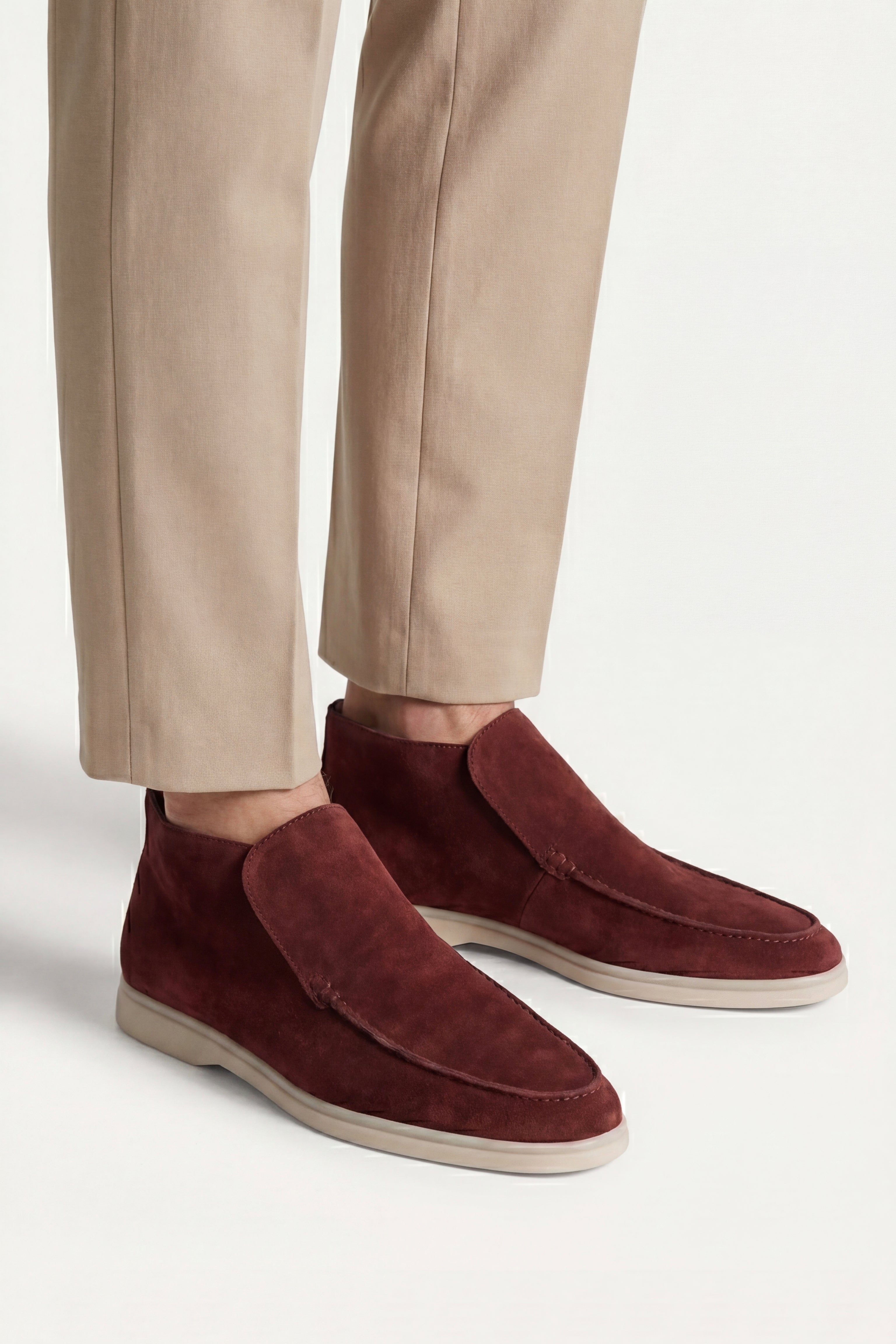 Arzano High Top Loafer Burgundy