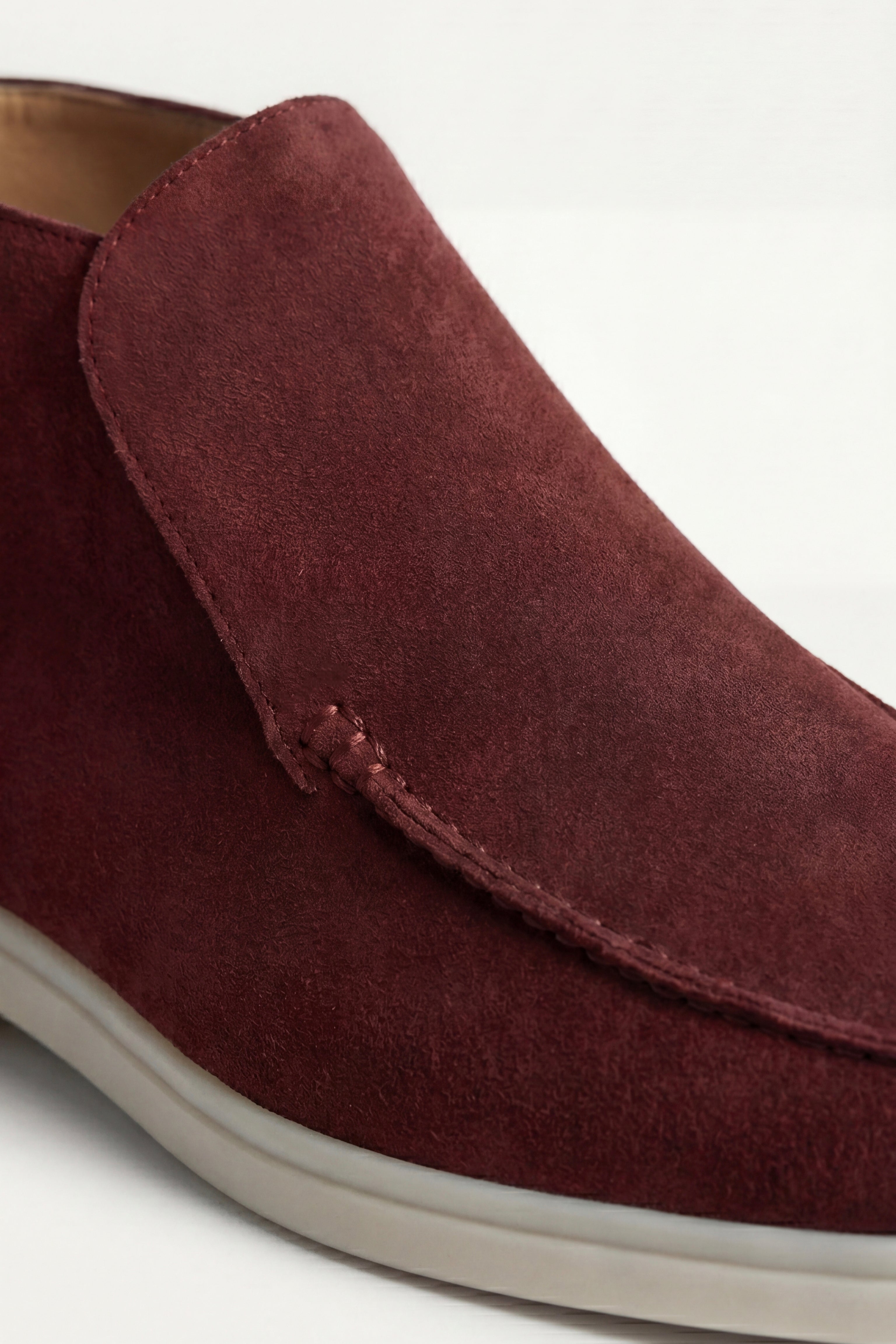 Arzano High Top Loafer Burgundy