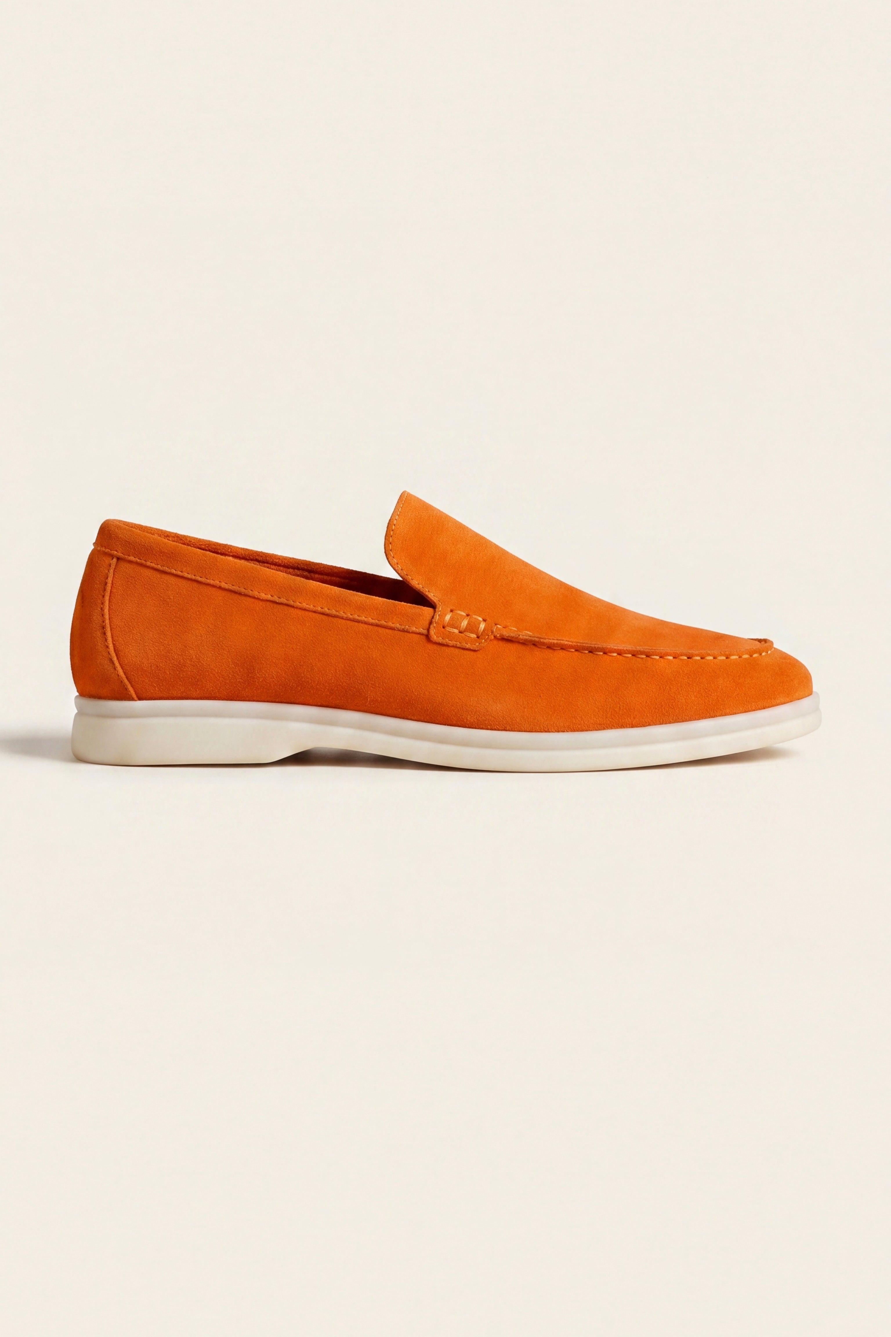 Filandori Suede Loafers Orange