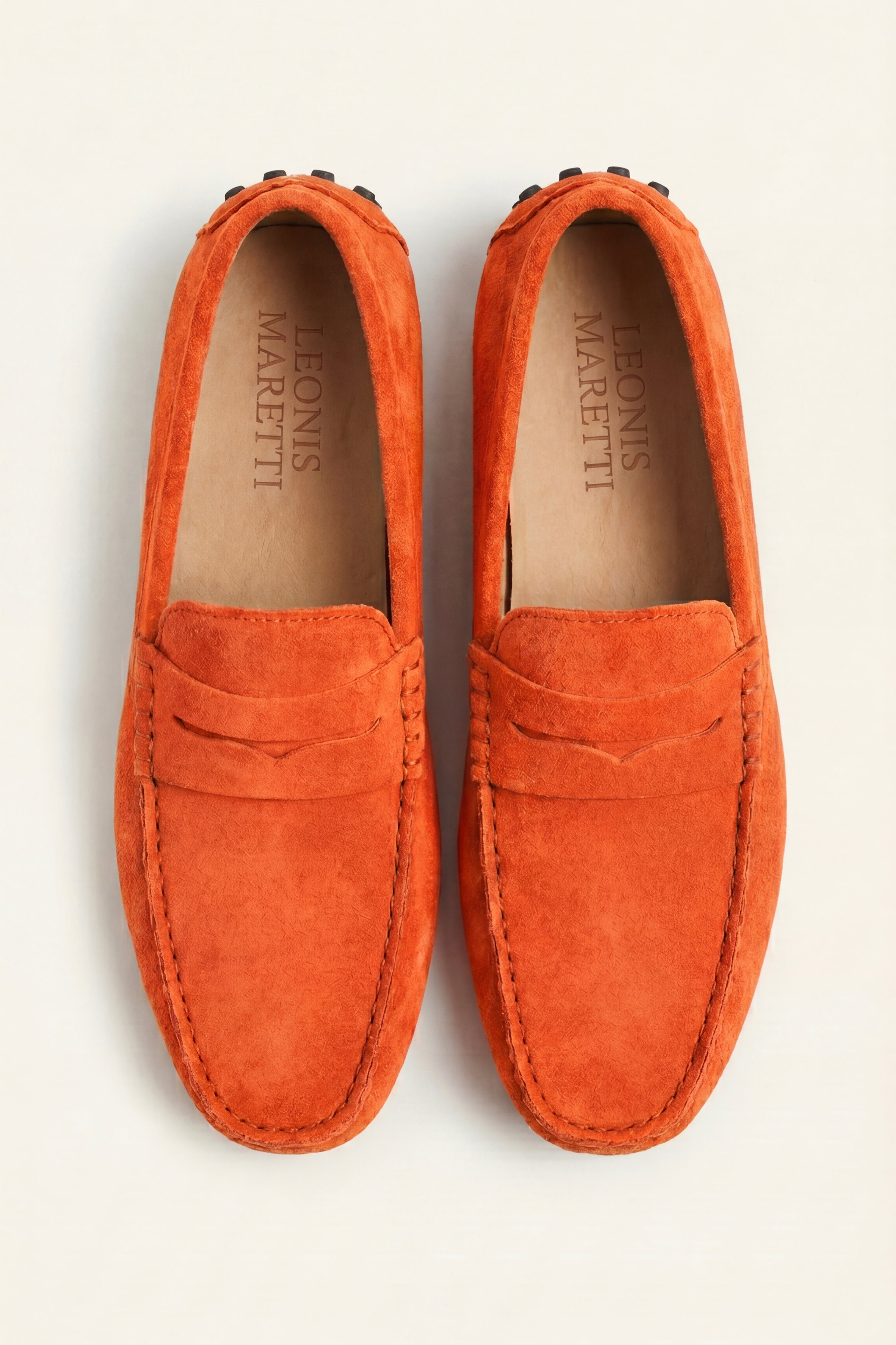 Ravino Driver Loafer Orange