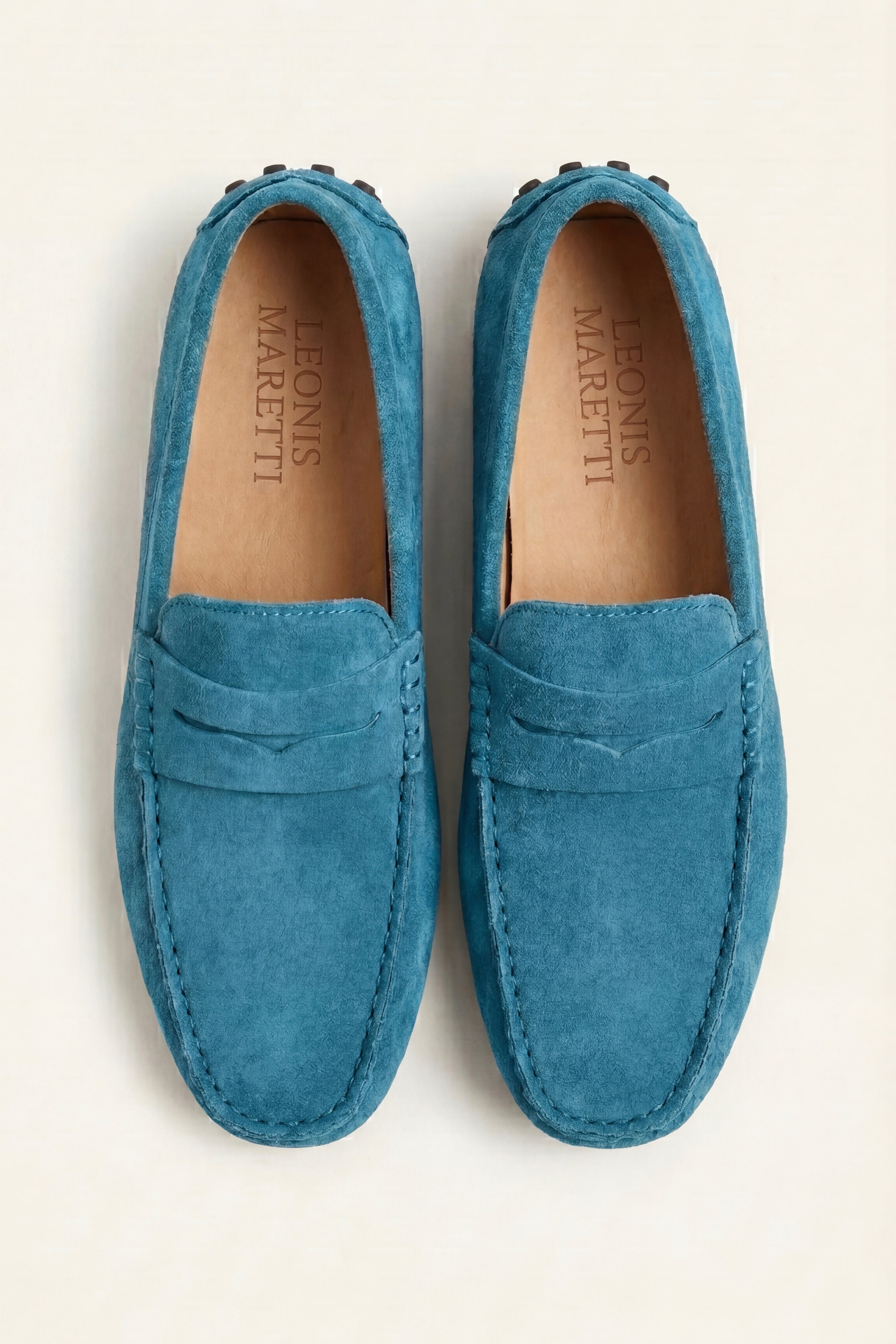 Ravino Driver Loafer Teal