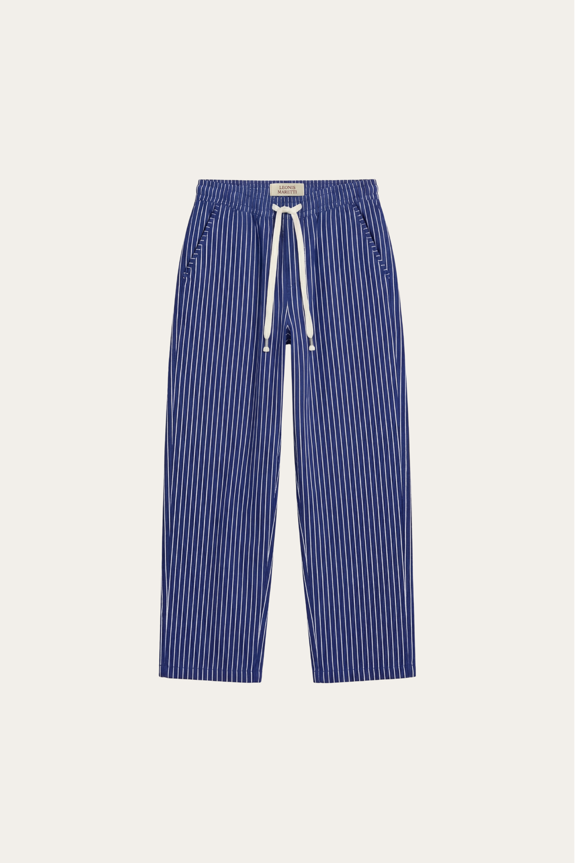 Siena Linen Trousers Blue Stripe