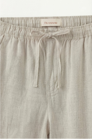 Trento Linen Set White/Beige