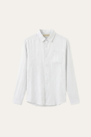 Torino Linen Shirt White