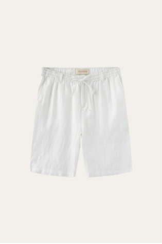 Rimini Linen Drawstring Shorts White