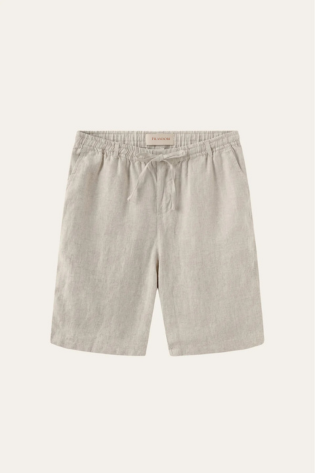 Rimini Linen Drawstring Shorts Beige